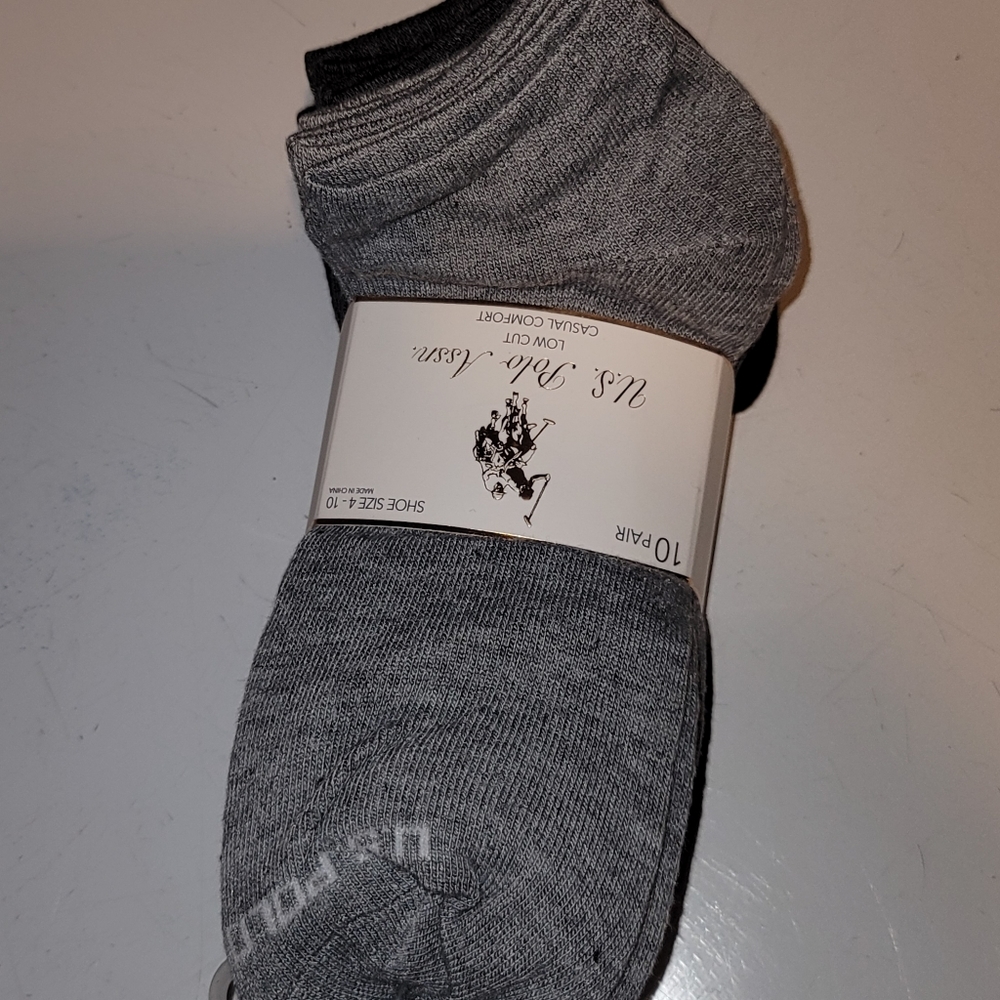 U. S. Polo Assn low cut socks